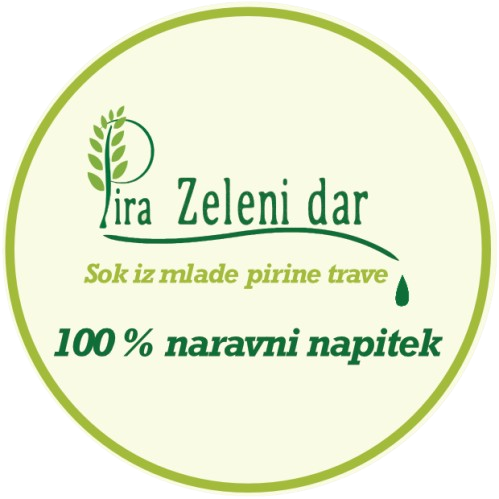 Pira Zeleni dar – sok iz mlade pirine trave, 100 % naravni napitek